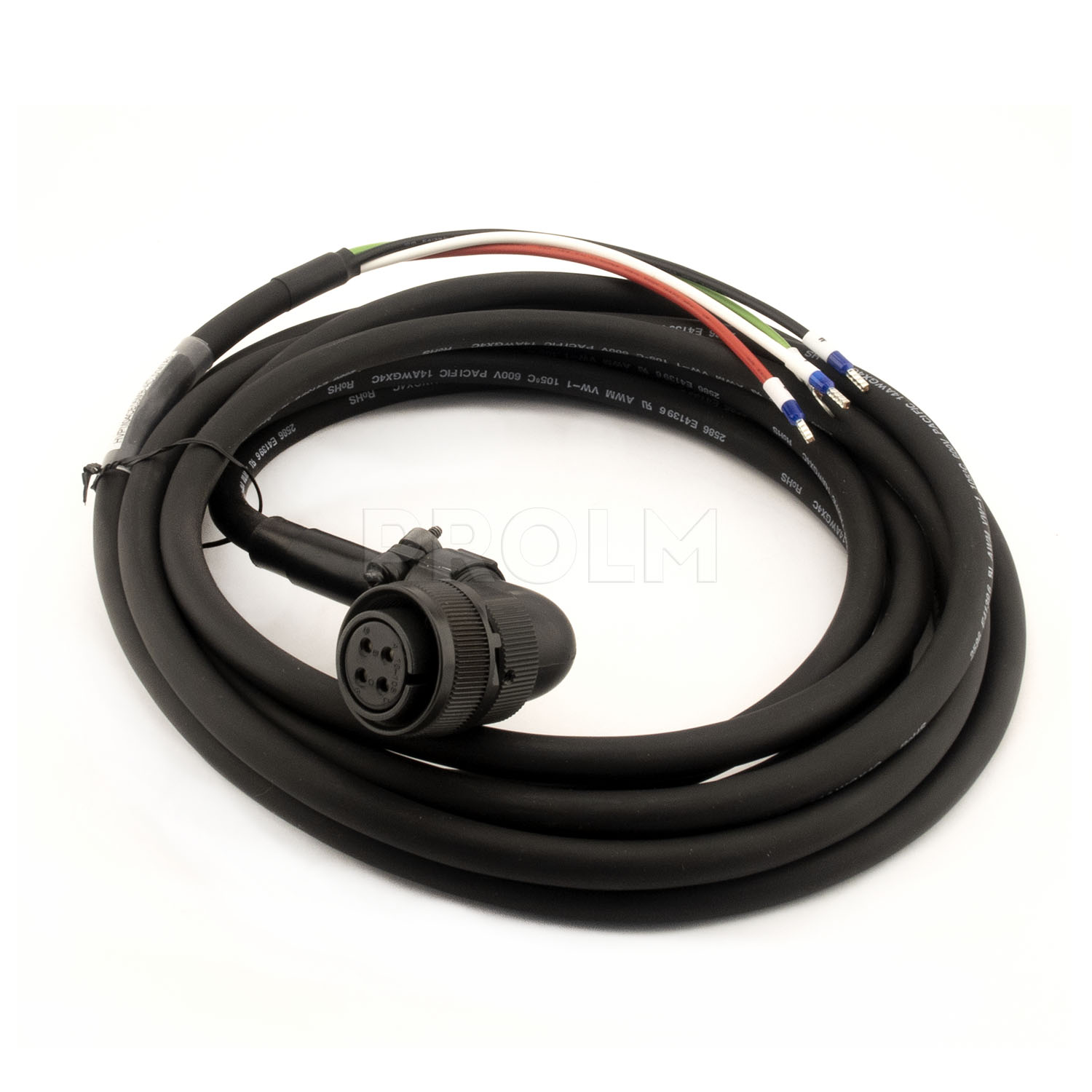 Силовой кабель серводвигателя  HIWIN HVPM04CB05MB