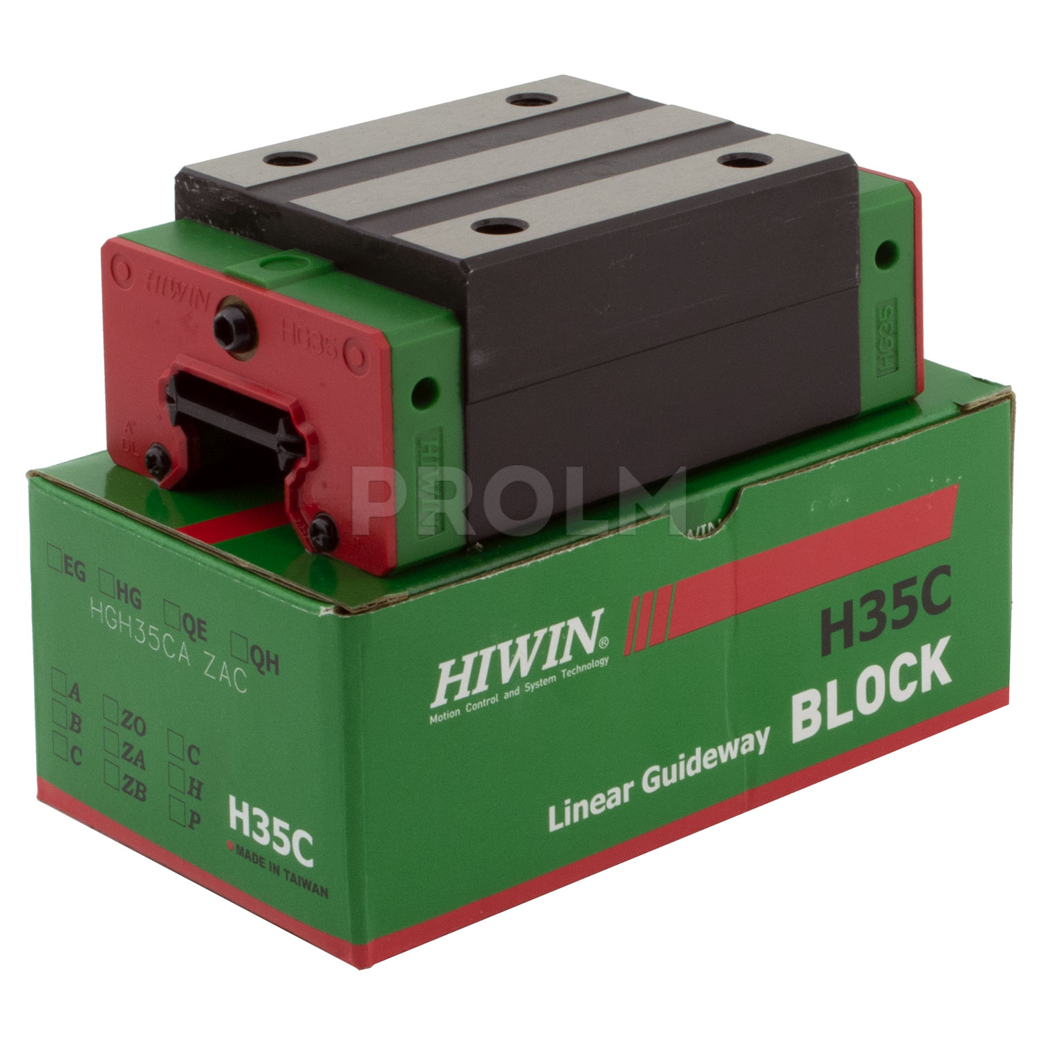 Блок системы линейного перемещения  HIWIN HGH35CAZAC