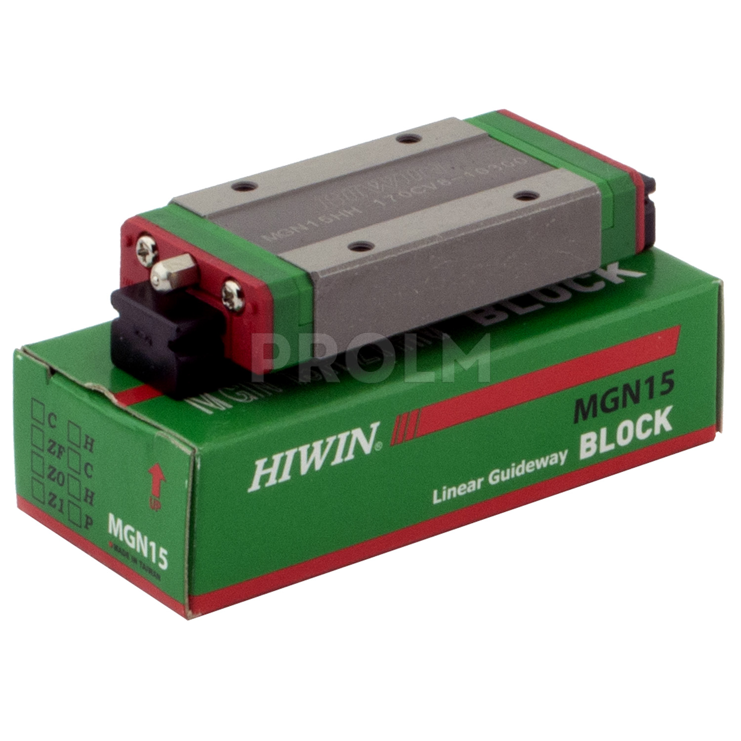 Блок системы линейного перемещения  HIWIN MGN15HZ1HM