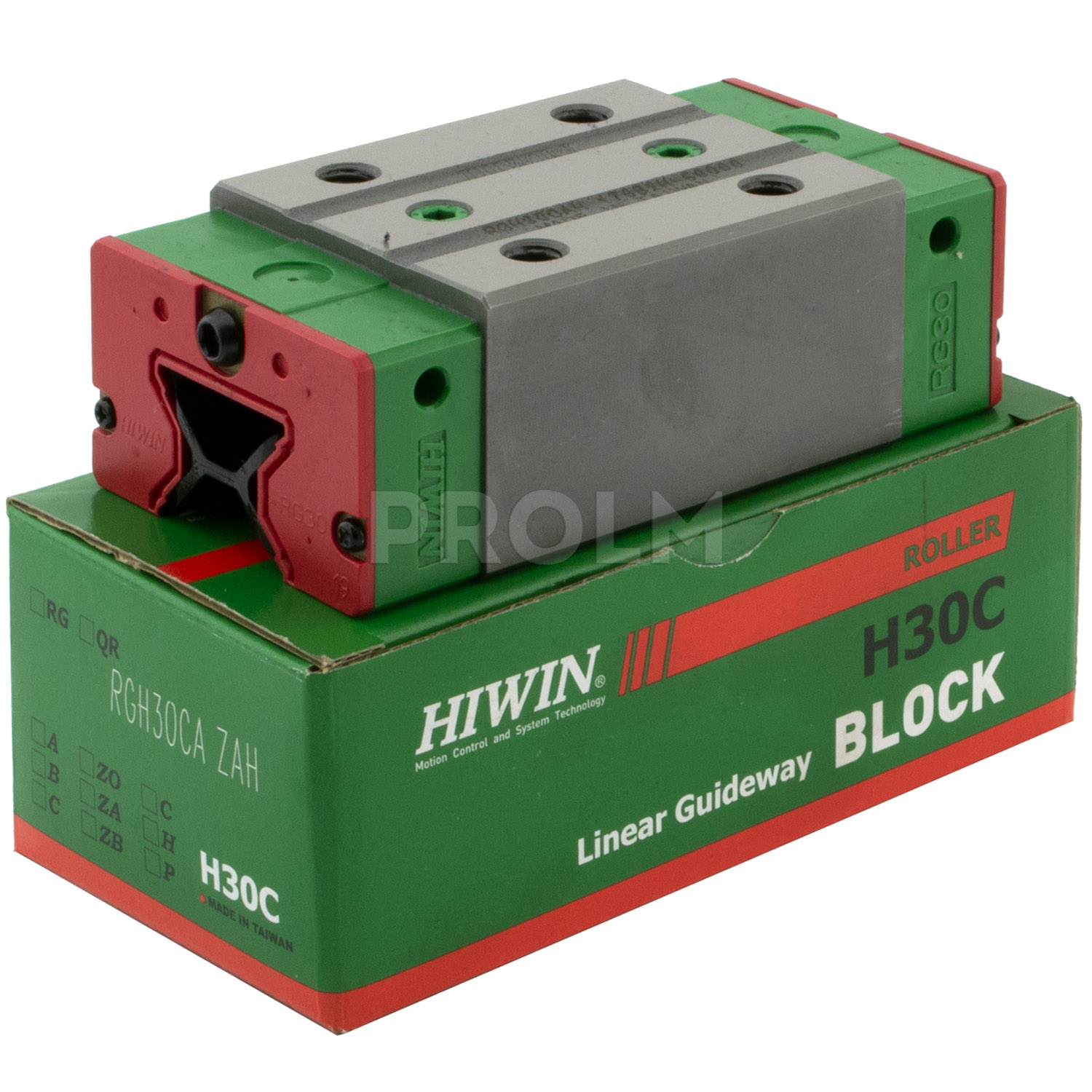 Блок системы линейного перемещения  HIWIN RGH30CAZAH