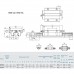 Блок системы линейного перемещения  HIWIN HGW20HCZ0H+DD