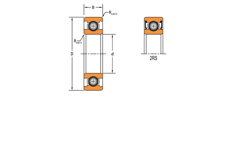 Подшипник  TIMKEN 62210-2RS