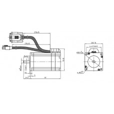 Шаговый двигатель с обратной связью ES-M32320