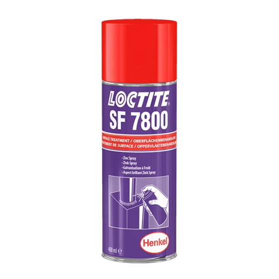 Спрей цинковый, защитное покрытие (холодное цинкование)  Локтайт  Loctite SF 7800 400ML