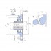 Корпус с шариковым подшипником  SKF FYJ 40 TF