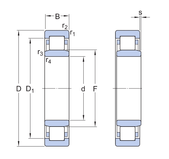 Подшипник  SKF NU 2219 ECP