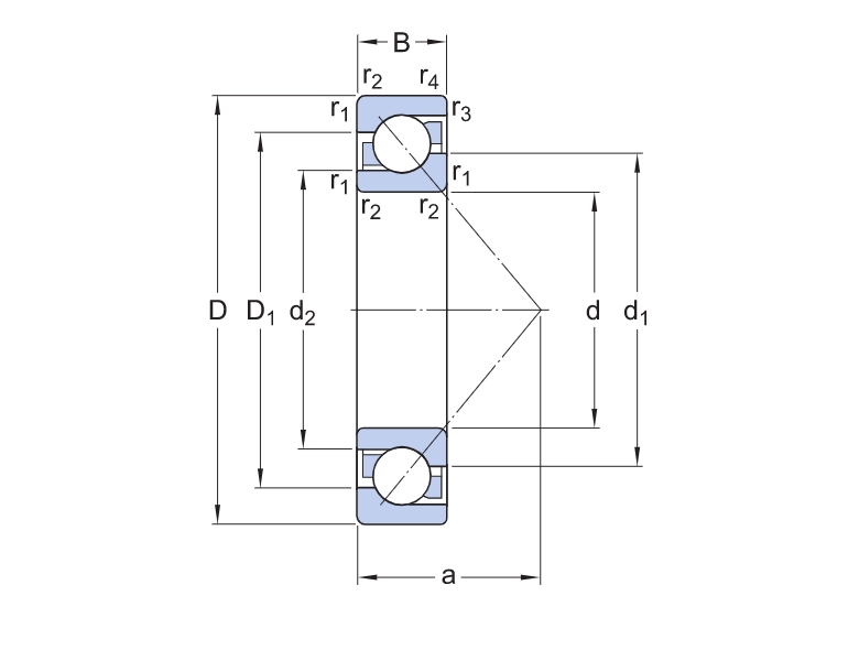 Подшипник  SKF 7202 BEP