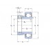 Подшипник  SKF YET 207-104