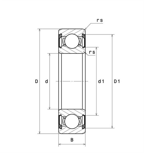 Подшипник  SNR 6018ZZ