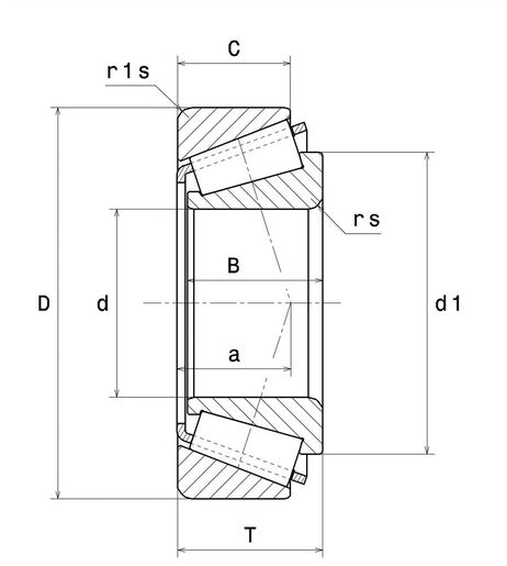 Подшипник  SNR 32013A