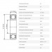 Радиальный шариковый подшипник  ArtNC 6206-2RS-P5-C3-ZV3