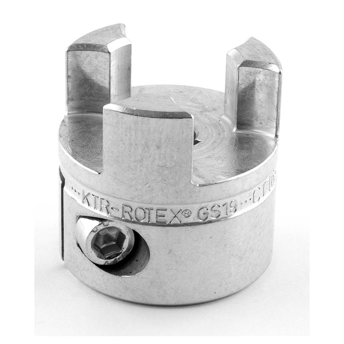 Ступица большая зажимная  KTR Rotex 19 GS Al d=10